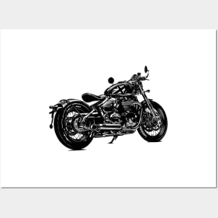 Triumph Bonneville Bobber 2020 | Bobber Bike Posters and Art